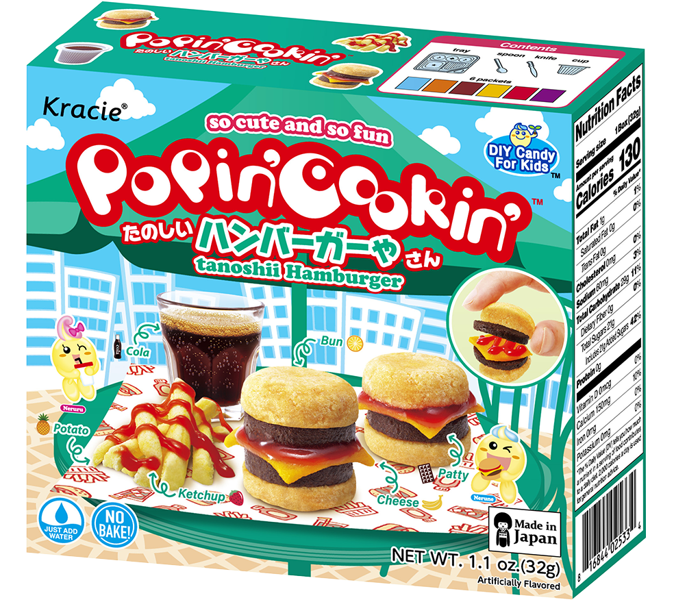 Kracie Popin' Cookin' Tanoshii Hamburgers