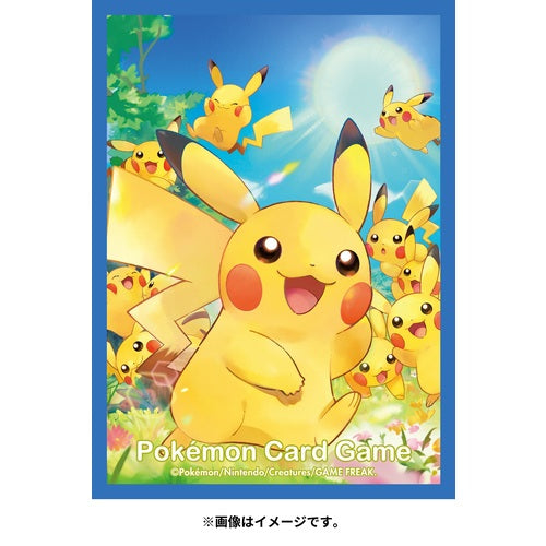 Pokemon Card Game Deck Sleeves Pikachu Assembly