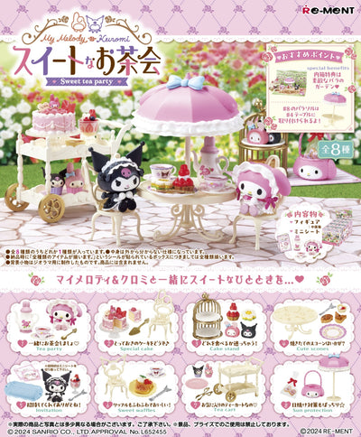 Re-Ment - My Melody & Kuromi Sweet Tea Party