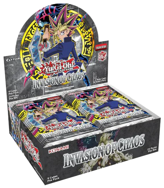 Yu-Gi-Oh! TCG Invasion of Chaos 25th Annyversary Booster Box - INGLÉS