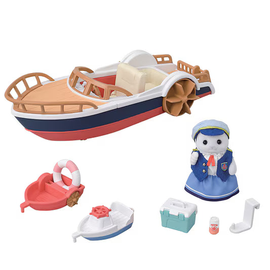 Sylvanian Families - Seal Captain's Exciting Boat