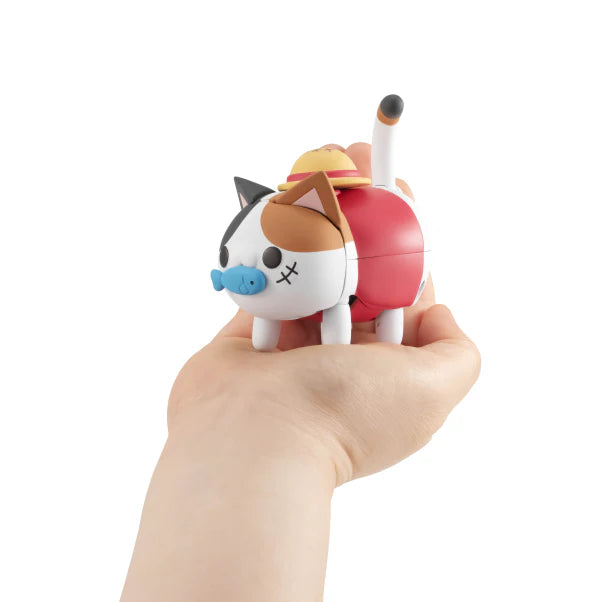 MEGA CAT PROJECT ONEPIECE Tokotoko Meow-Piece Nya?! Monkey D. Luffy