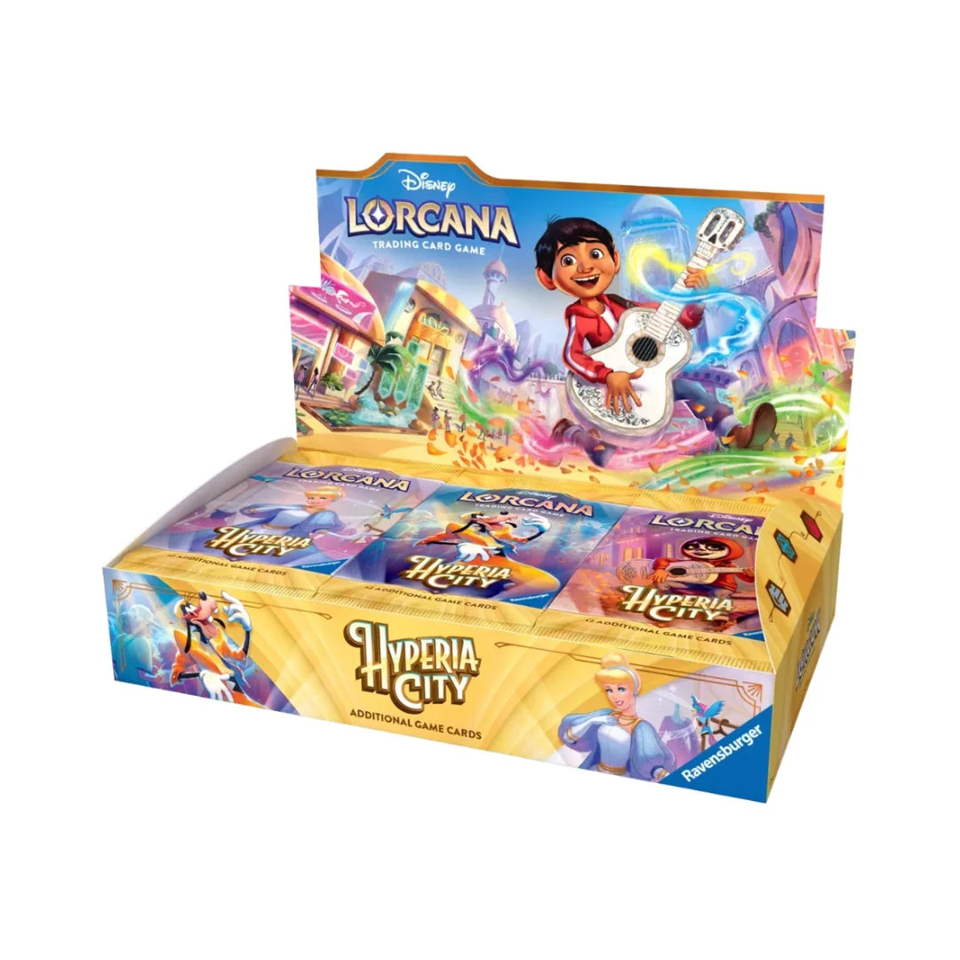 Disney Lorcana Hyperia City Booster Box - INGLÉS