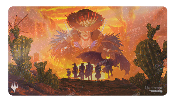 Ultra Pro: MTG Outlaws of thunder Junction Holofoil Playmat