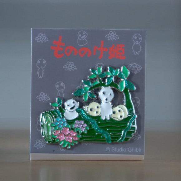 Ghibli - Princess Mononoke Kodama Brooch