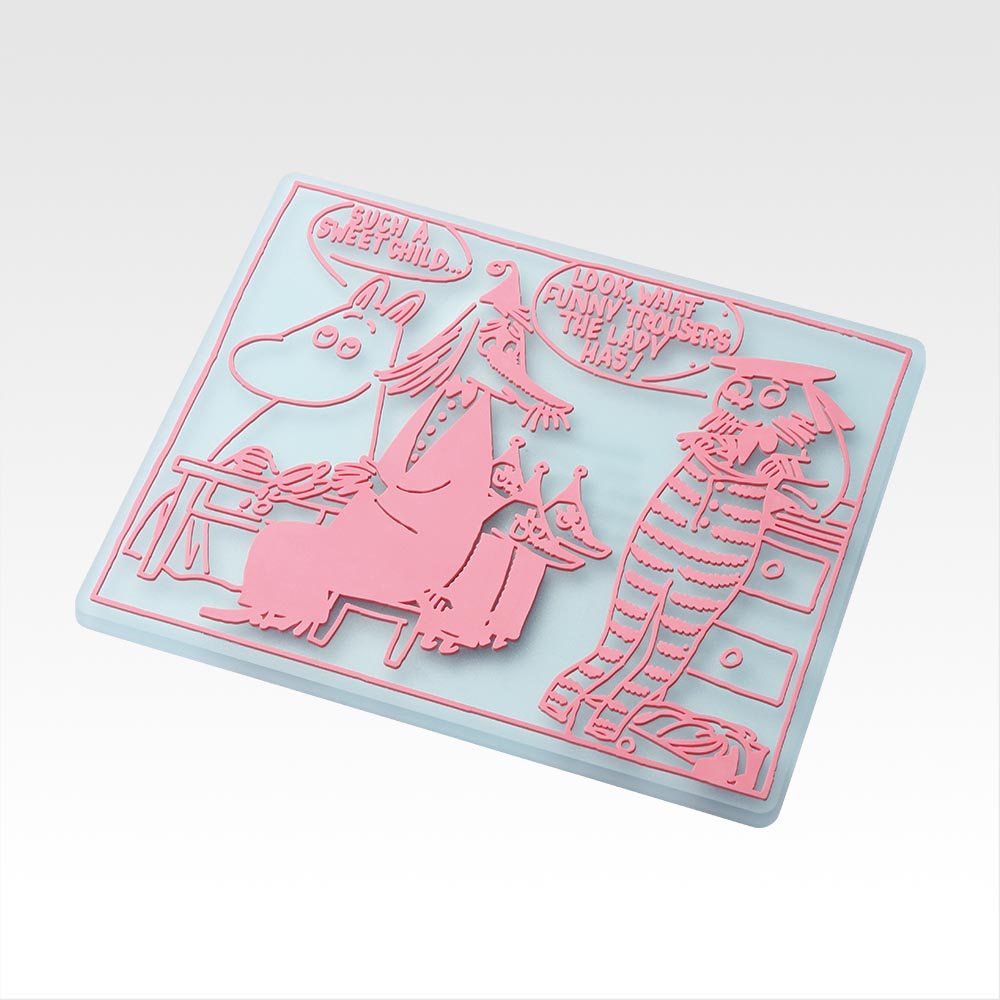 Moomin "The door is always Open" - Rubber Coaster