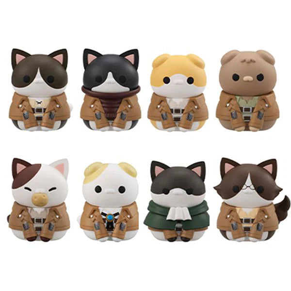 MEGA CAT PROJECT: Attack on Titan Survey Corps Ensemble! Blind Box