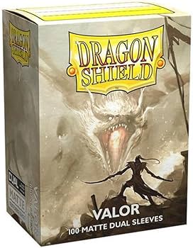 Dragon Shield: 100 Micas Tamaño Standard Dual Matte Valor