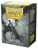 Dragon Shield: 100 Micas Tamaño Standard Dual Matte Justice