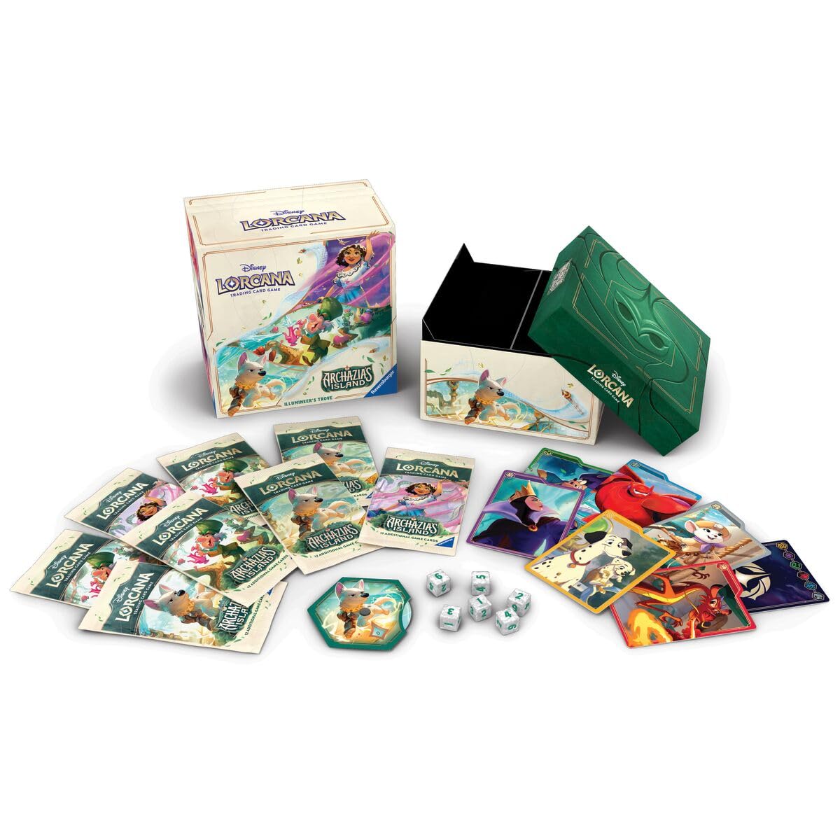 Disney Lorcana Trading Card Game: Archazia's Island Trove Pack - INGLÉS