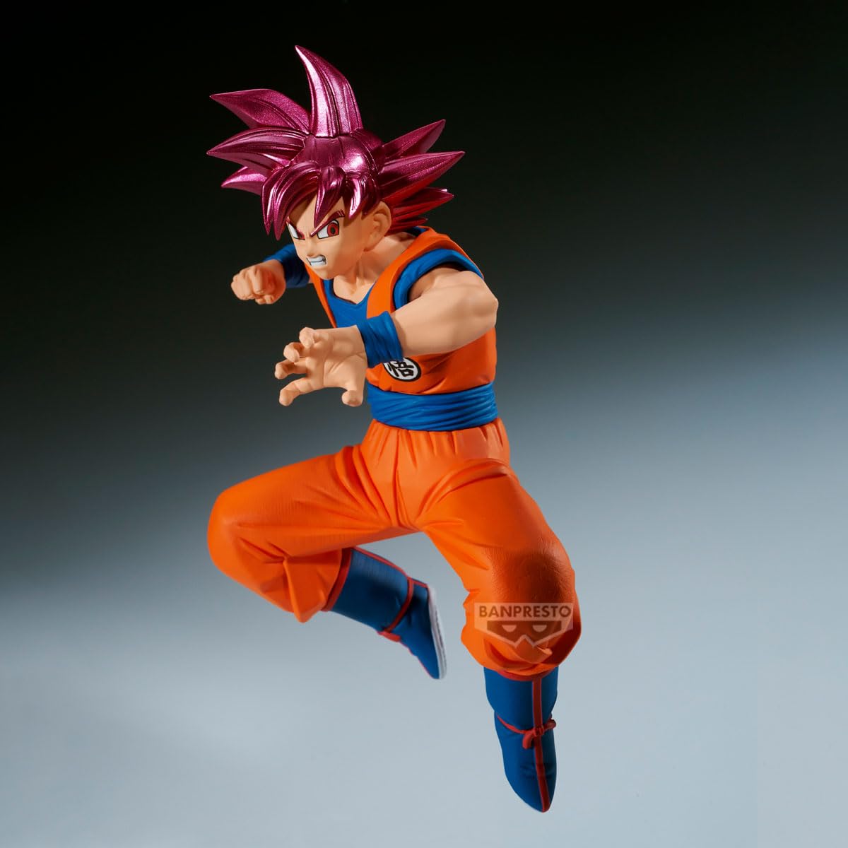 BANPRESTO - Dragon Ball Super MATCH MAKERS Super Saiyan God Goku (VS Beerus) Figure