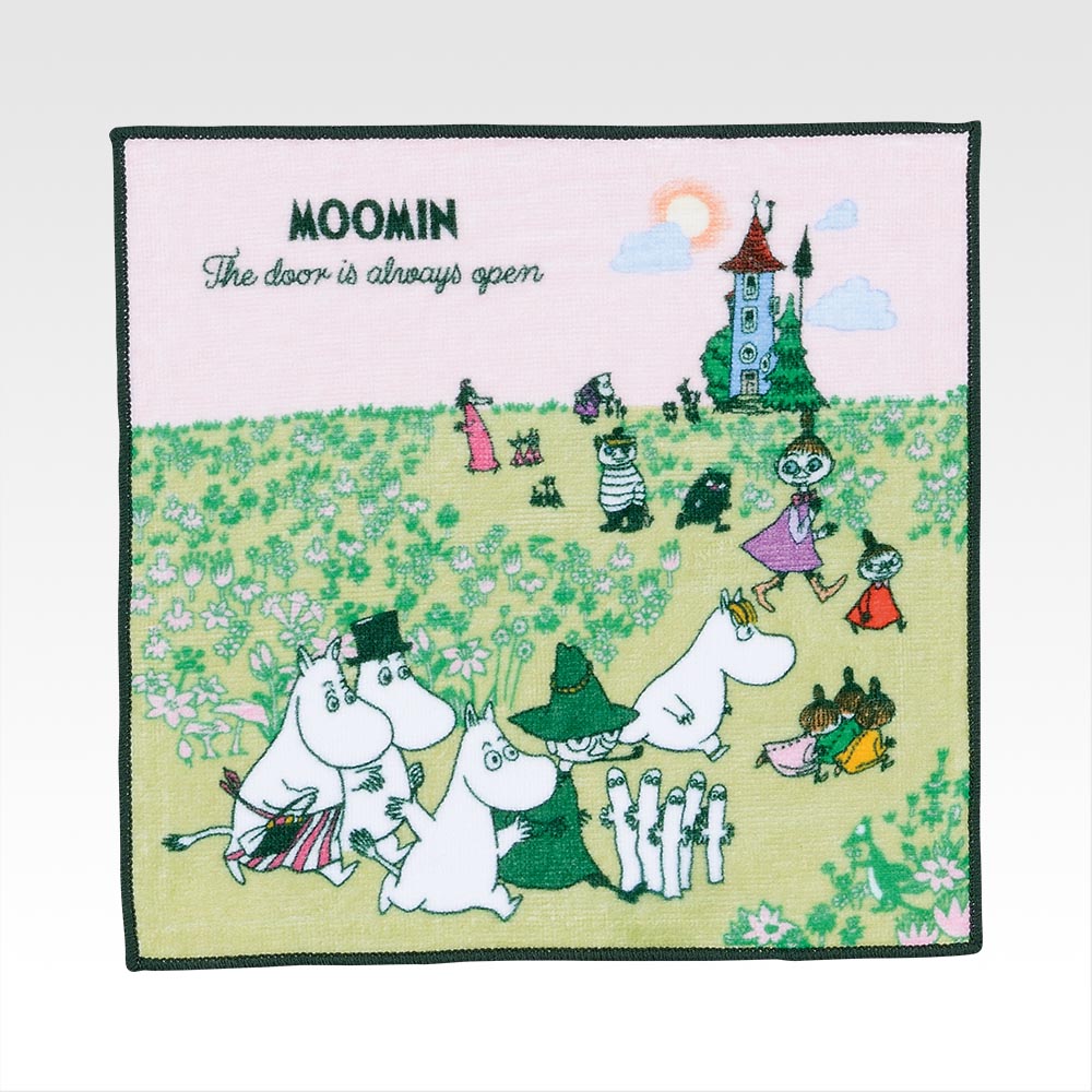 Moomin "The door is always Open" - Hand Towel