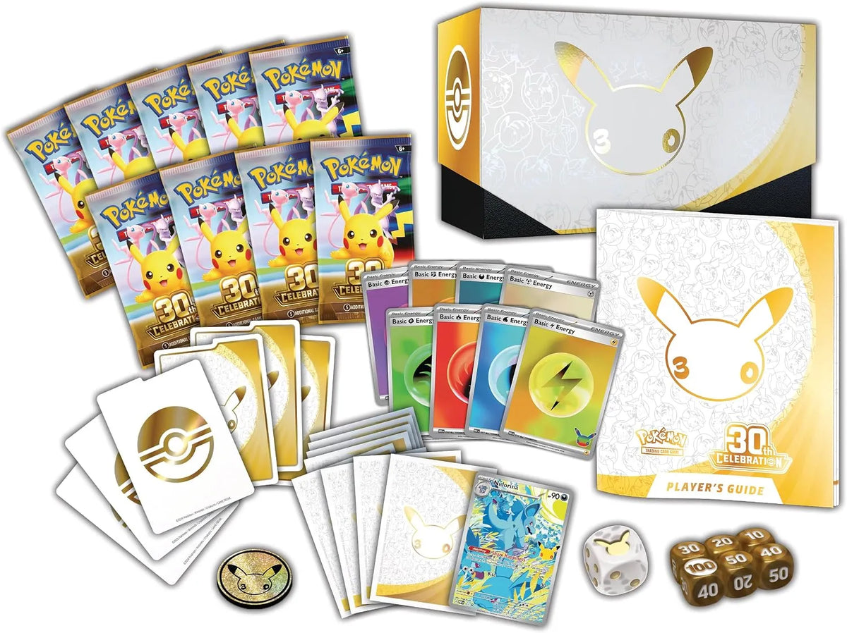 Pokémon TCG: 30th Anniversary Celebration Elite Trainer Box - ESPAÑOL