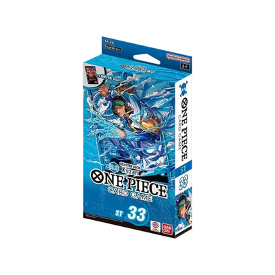 ONE PIECE CARD GAME STARTER DECKS [ST33] - BLUE KUZAN - INGLÉS
