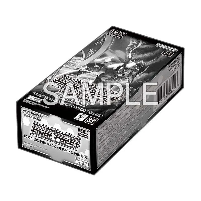 Digimon TCG: Limited Card Pack- FINAL CREST- [ LM-08]