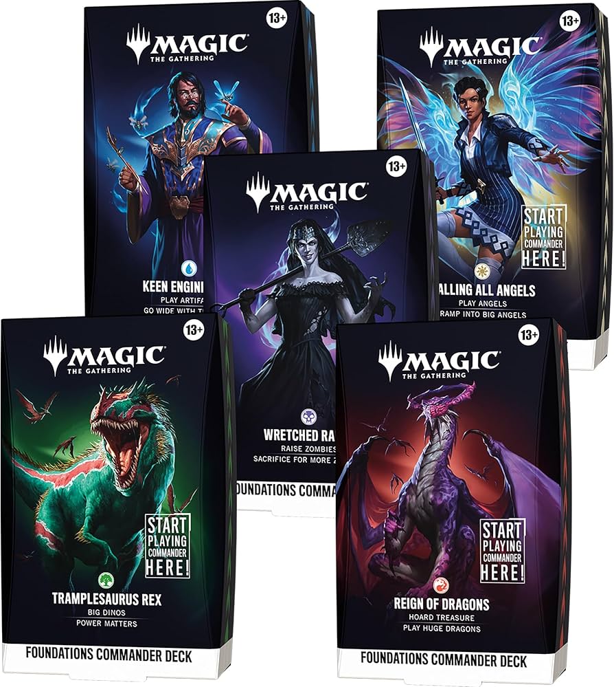 Magic the Gathering: Foundations Commander Deck - INGLÉS