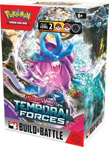 Pokémon TCG: Scarlet & Violet 05 - Temporal Forces Build & Battle Box - INGLÉS