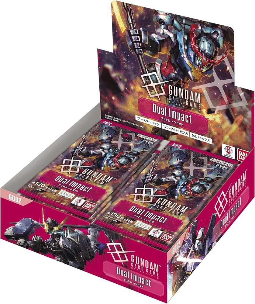Gundam Card Game: Set 2 DUAL IMPACT Booster Pack Box [GD02]