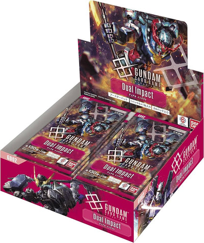 Gundam Card Game: Set 2 DUAL IMPACT Booster Pack Box [GD02]