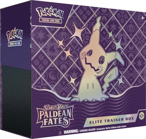 Pokémon TCG: Scarlet & Violet Paldean Fates - Elite Trainers Box - ESPAÑOL
