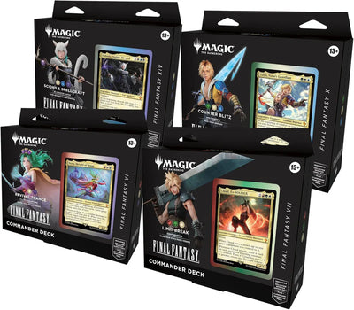 Magic the Gathering: FINAL FANTASY Commander Deck  CASE - INGLÉS
