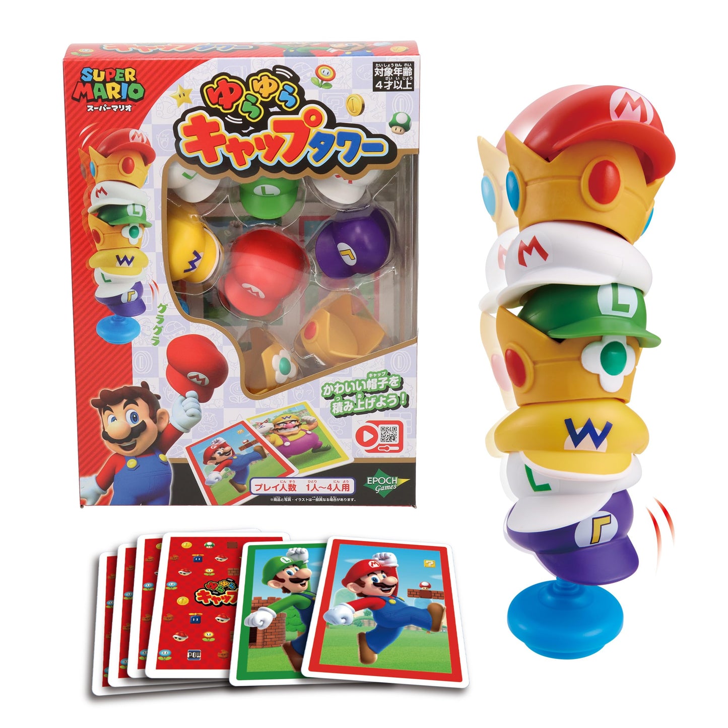 Epoch - Super Mario Wobble Cap Tower Game