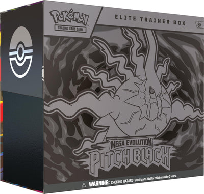 Pokémon TCG: Mega Evolution ME05 - Pitch Black Elite Trainer Box - INGLÉS