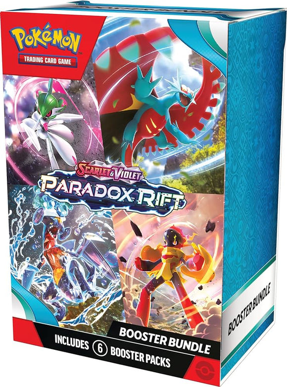 Pokémon TCG: Scarlet & Violet 04 Paradox Rift- Booster Bundle INGLÉS