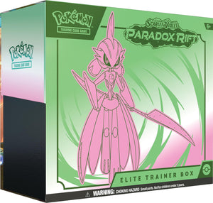 Pokémon TCG: Scarlet & Violet 04 Paradox Rift - Elite Trainer Box INGLÉS