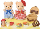 Sylvanian Families - Bisquet Bear Brothers -Picnic Lunch Set-
