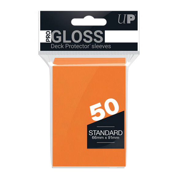 Ultra Pro: Pro- Gloss Standard Sleeves Orange