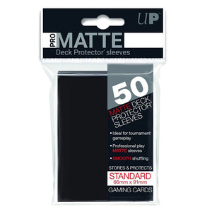 Ultra Pro: Pro Matte Sleeves Standard - Negro