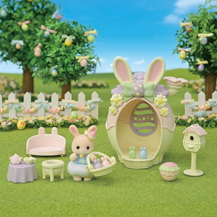 Sylvanian Families - Margaret Rabbit & Eastern Egg House