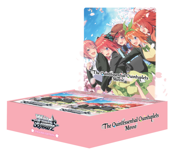 Weiss Schwarz The Quintessential Quintuplets The Movie Booster Box
