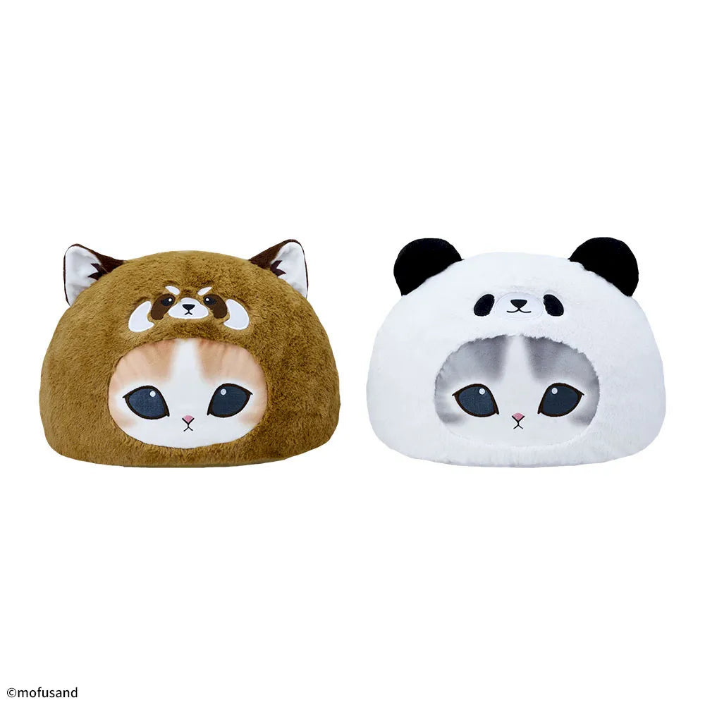 SEGA - mofusand Premium Dome - Red Panda Cat & Panda Cat Cushion