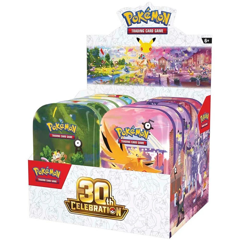 Pokémon TCG: 30th Anniversary Celebration Mini Tin - ESPAÑOL