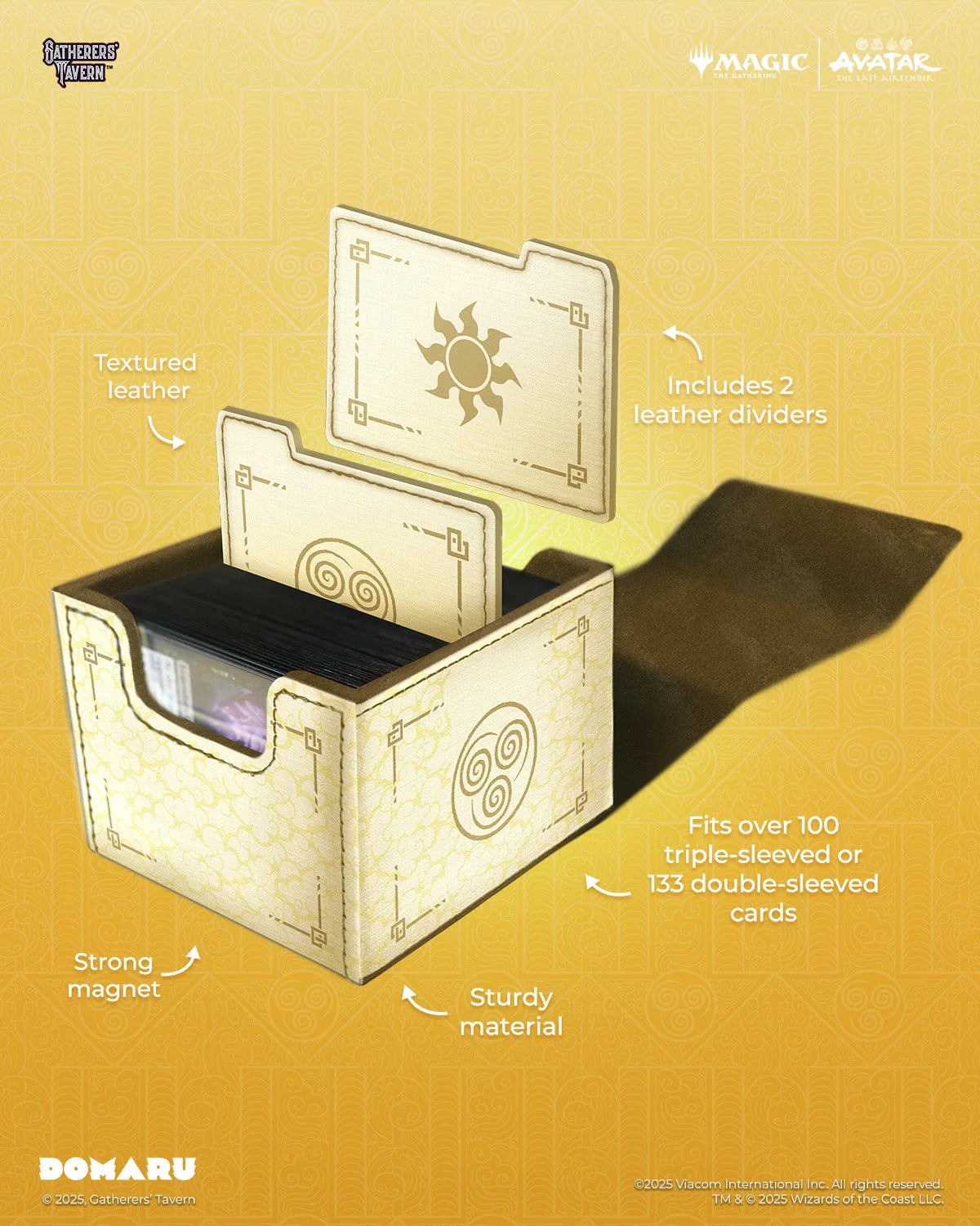 Deckbox: MTG DOMARU Box- Avatar- The Last Airbender- Air