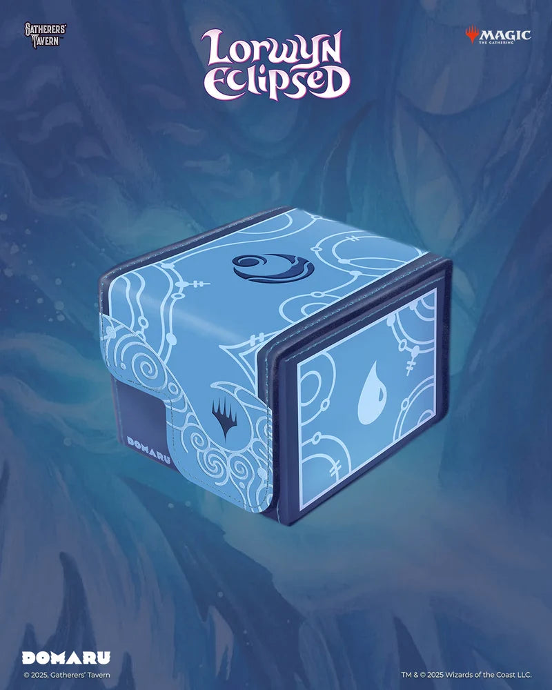 Deckbox: MTG DOMARU Box- Lorwyn Eclipsed- Brine Blue