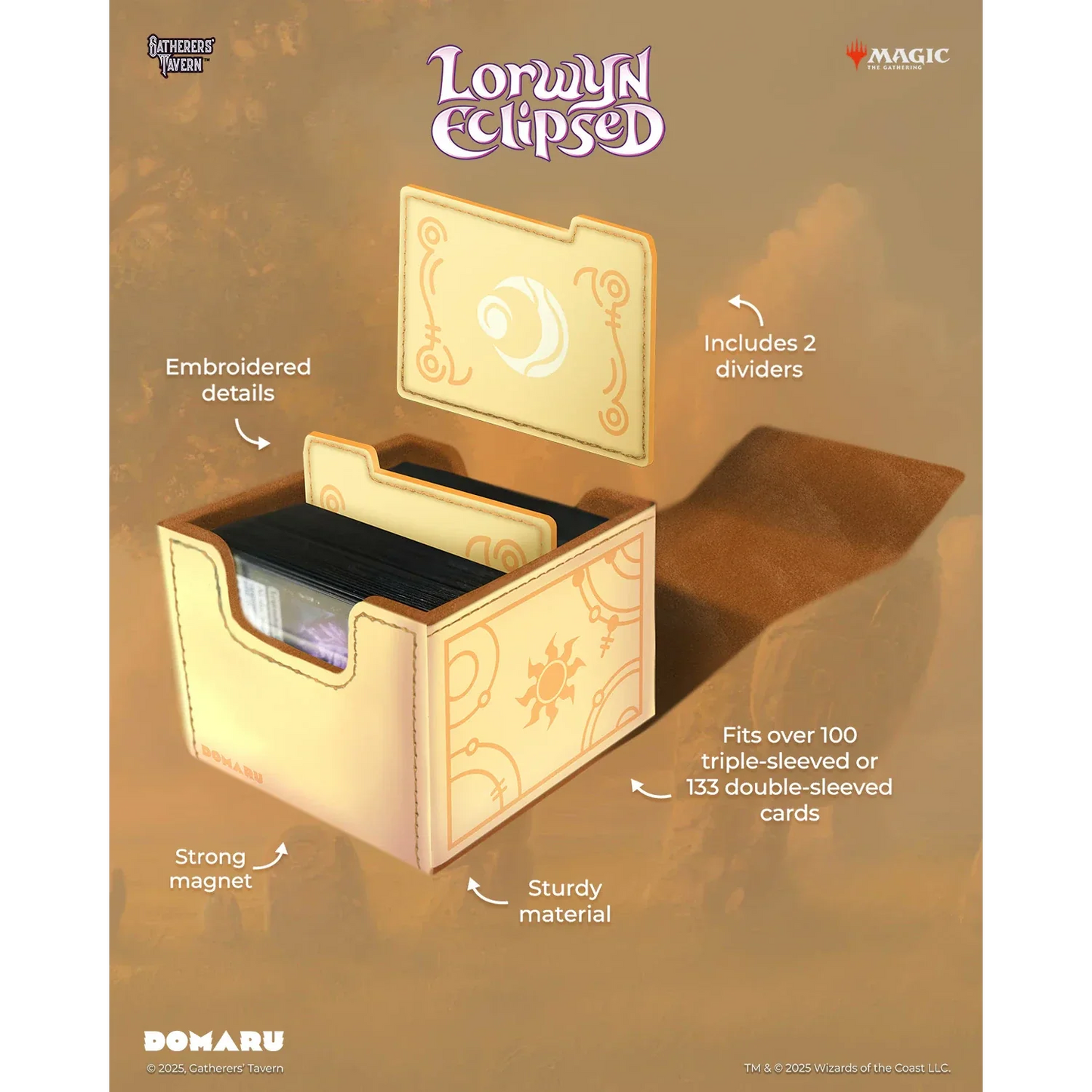Deckbox: MTG DOMARU Box- Lorwyn Eclipsed- Morningtide White