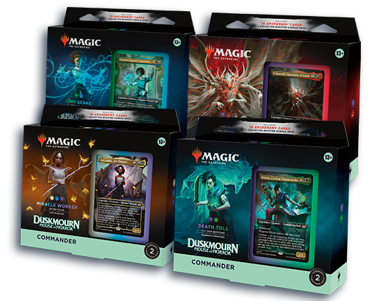 Magic the Gathering: Duskmourn House of Horror Commander Deck - INGLÉS