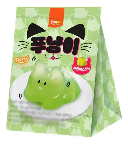 Youus Puyangi Kawaii Cat Jelly - Grape