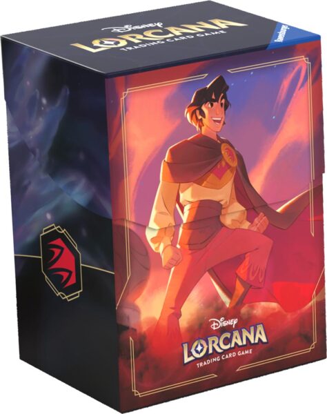 Lorcana Card Deck Box Aladdin