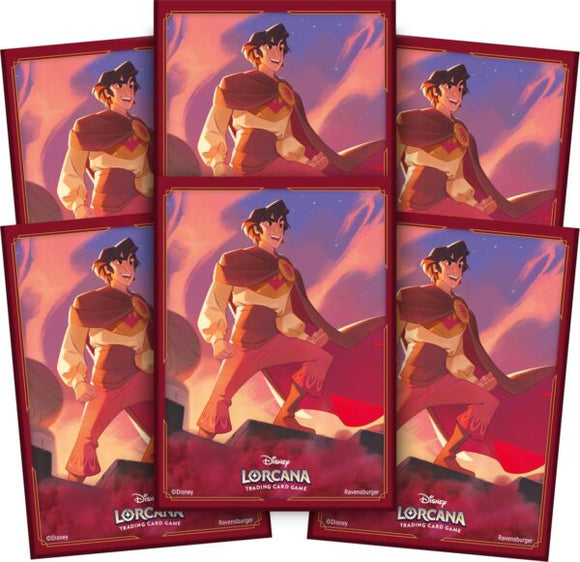 Lorcana Sleeves Aladdin