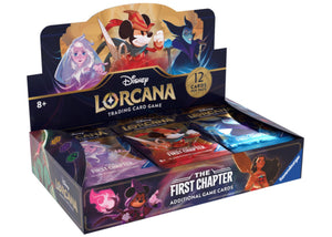 Disney Lorcana Trading Card Game: The First Chapter Booster Box - INGLÉS