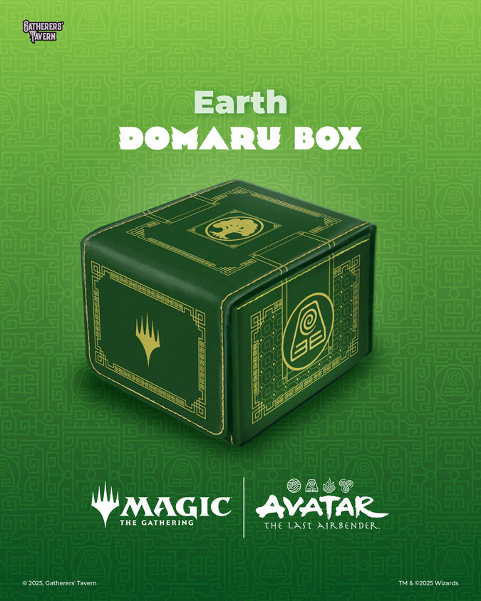 Deckbox: MTG DOMARU Box- Avatar- The Last Airbender- Earth