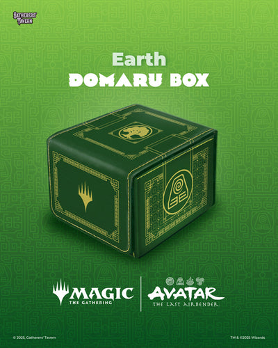 Deckbox: MTG DOMARU Box- Avatar- The Last Airbender- Earth