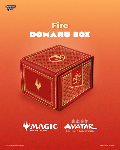 Deckbox: MTG DOMARU Box- Avatar- The Last Airbender- Fire