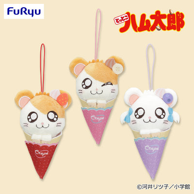 Tottoko Hamutaro Crepe Mascot Plush
