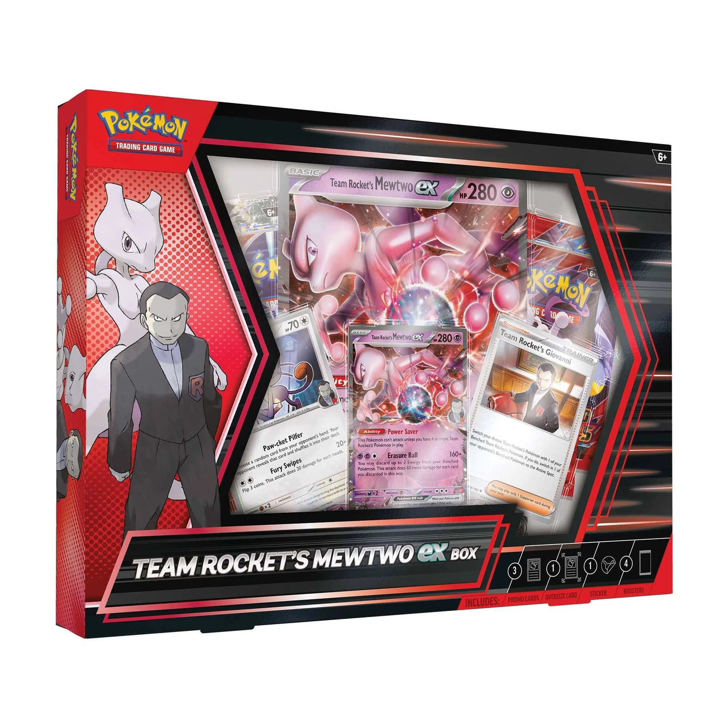 Pokémon TCG: Team Rocket’s Mewtwo ex Box - INGLÉS
