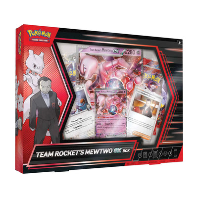 Pokémon TCG: Team Rocket’s Mewtwo ex Box - INGLÉS